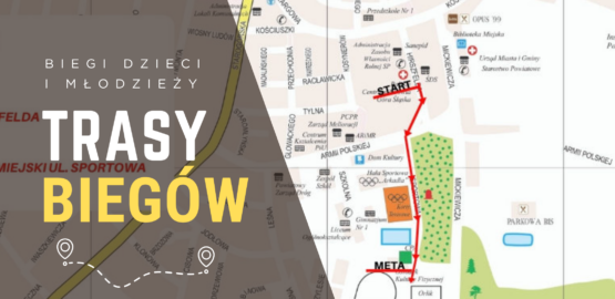 TRASY BIEGÓW DZIECI I MŁODZIEŻY